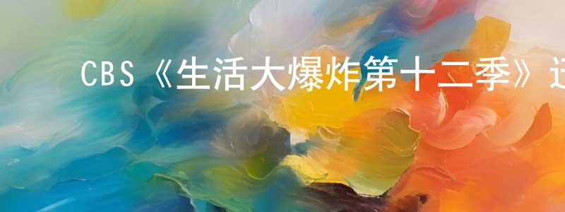 柴丽芳发布CBS《生活大爆炸第十二季》迅雷下载/在线观看/百度云-都市/情感-美剧天堂